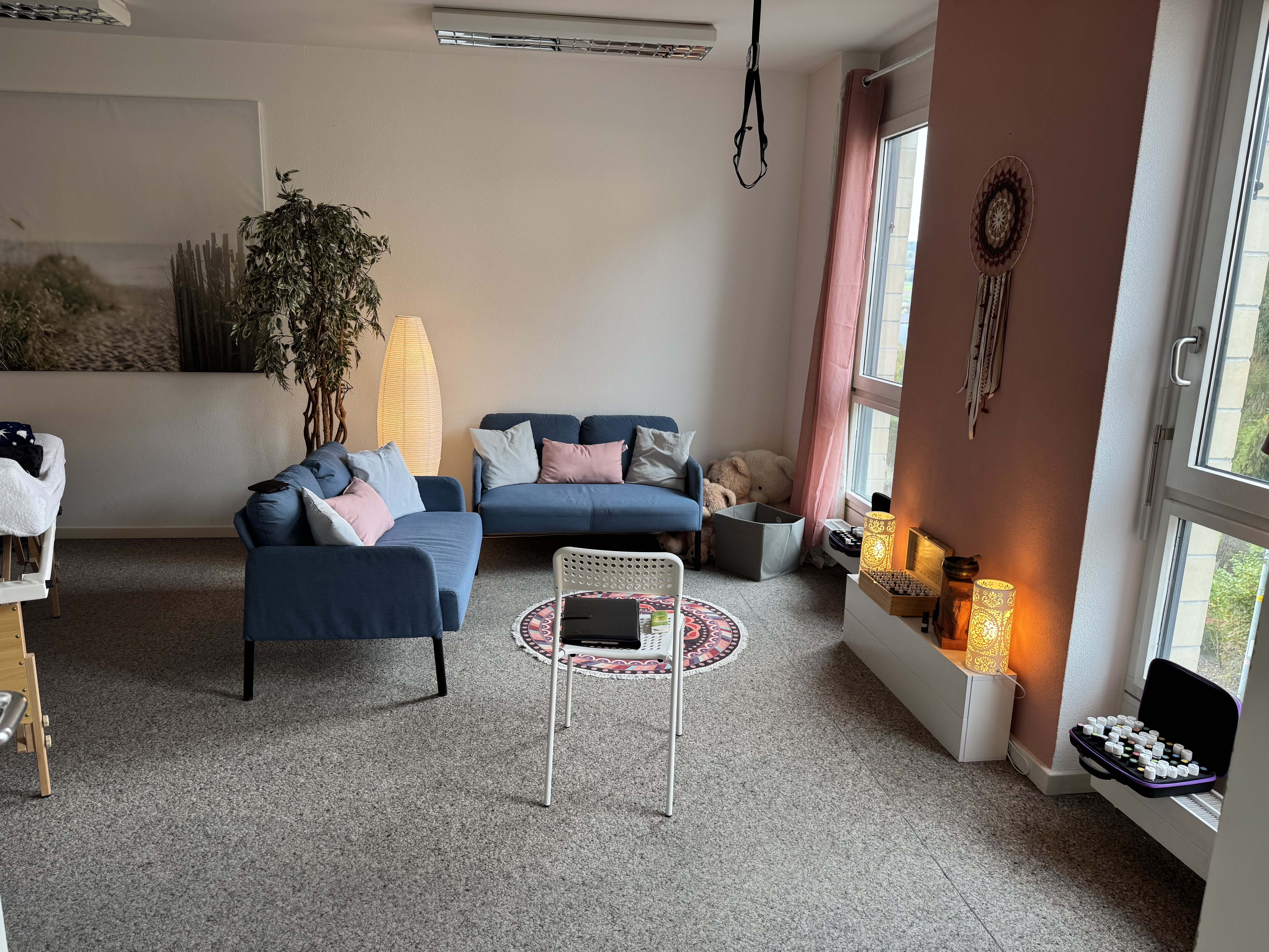 Espace détente du cabinet